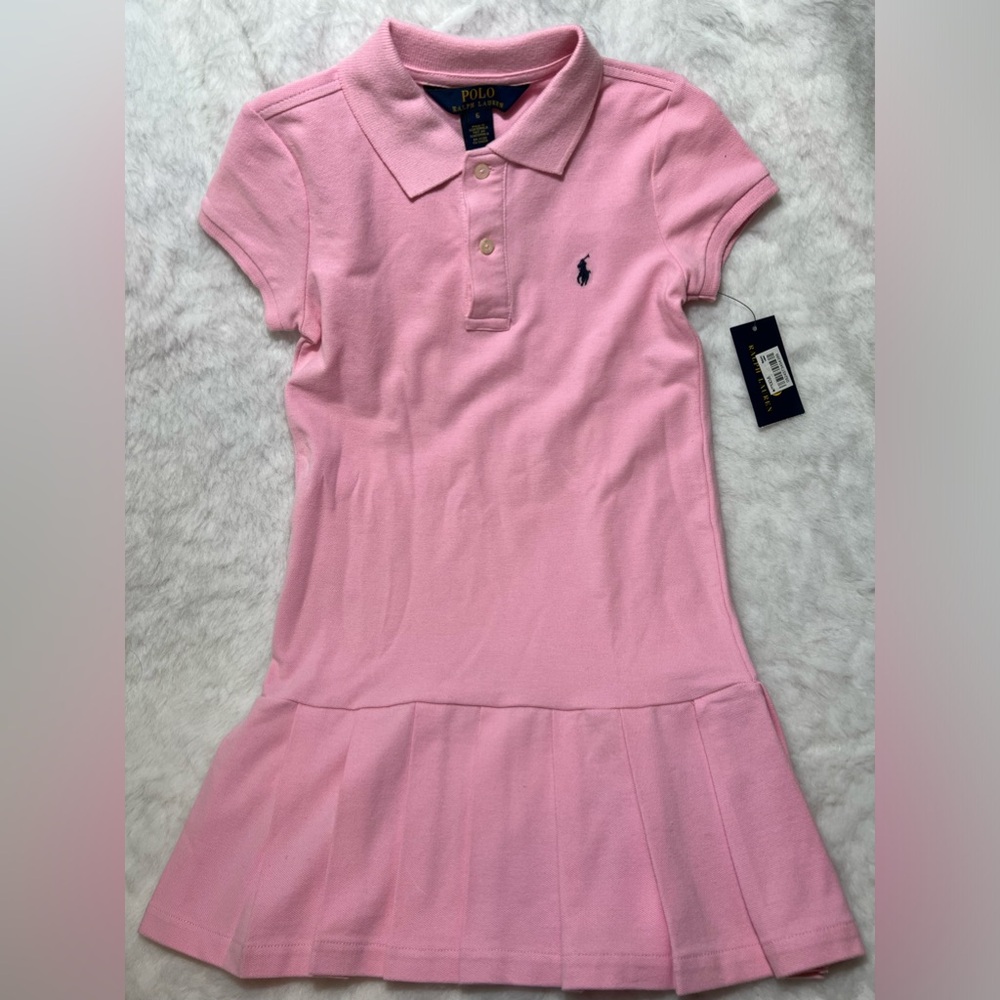 NWT Polo Ralph Lauren Pink Tennis Girls 5T